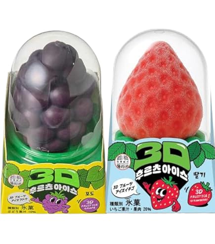 Amazon.co.jp: 【5種まとめ買い】3Dフルーツアイス 5種類セット